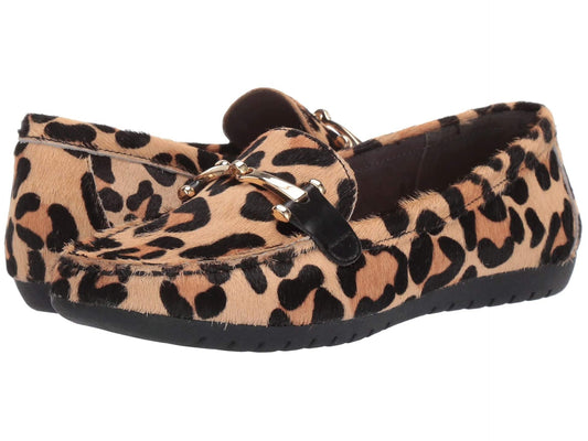 Parker Leopard Calfhair Me Too Loafer