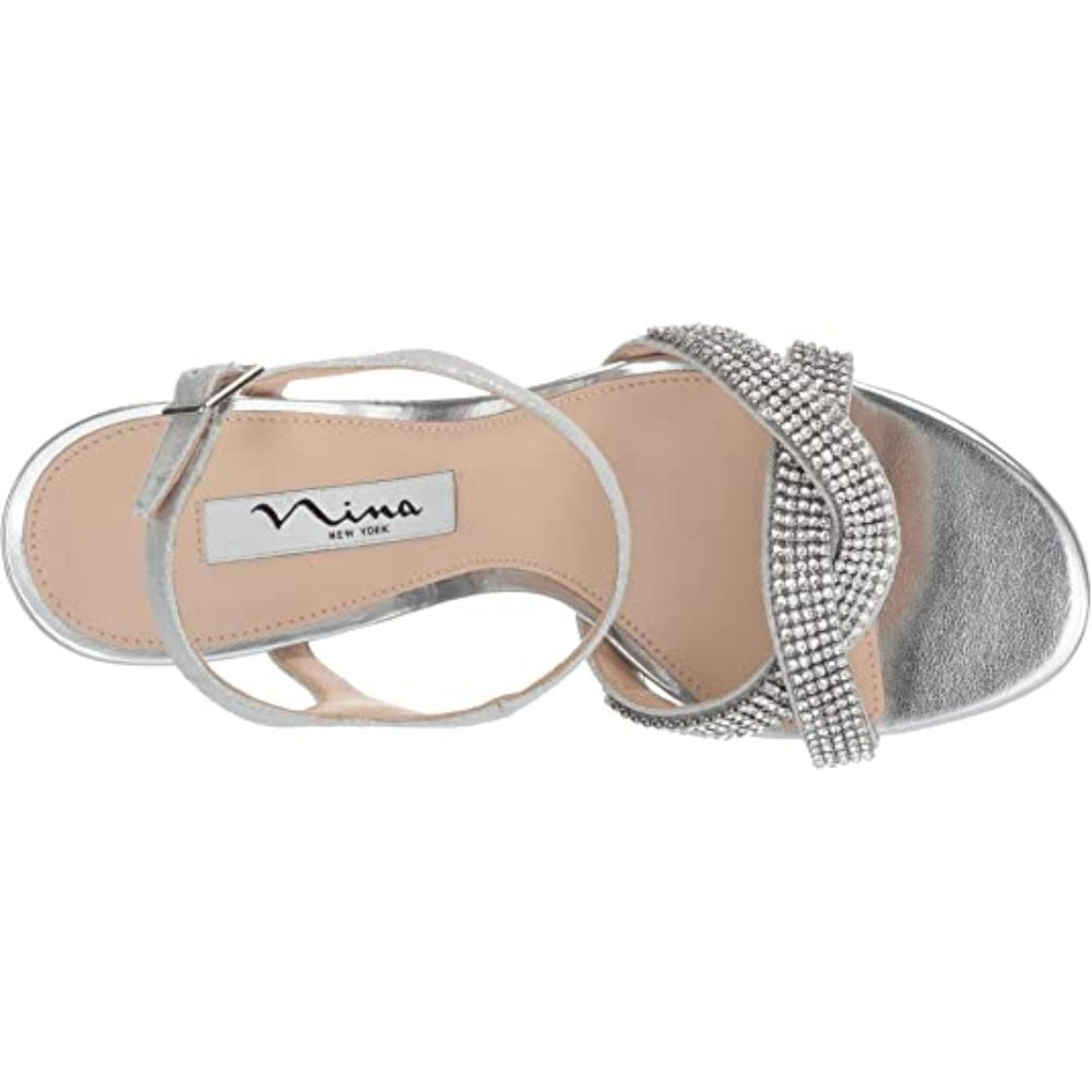 Davia True Silver Nina Sandals