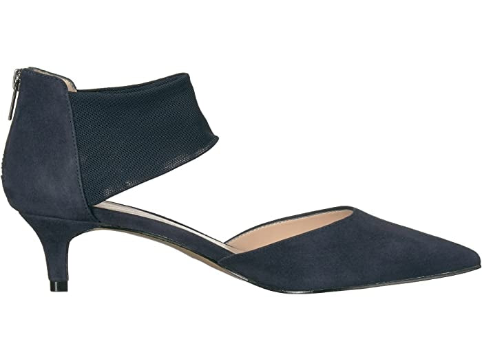 Dezi Midnight Blue Suede Pelle Moda Pumps