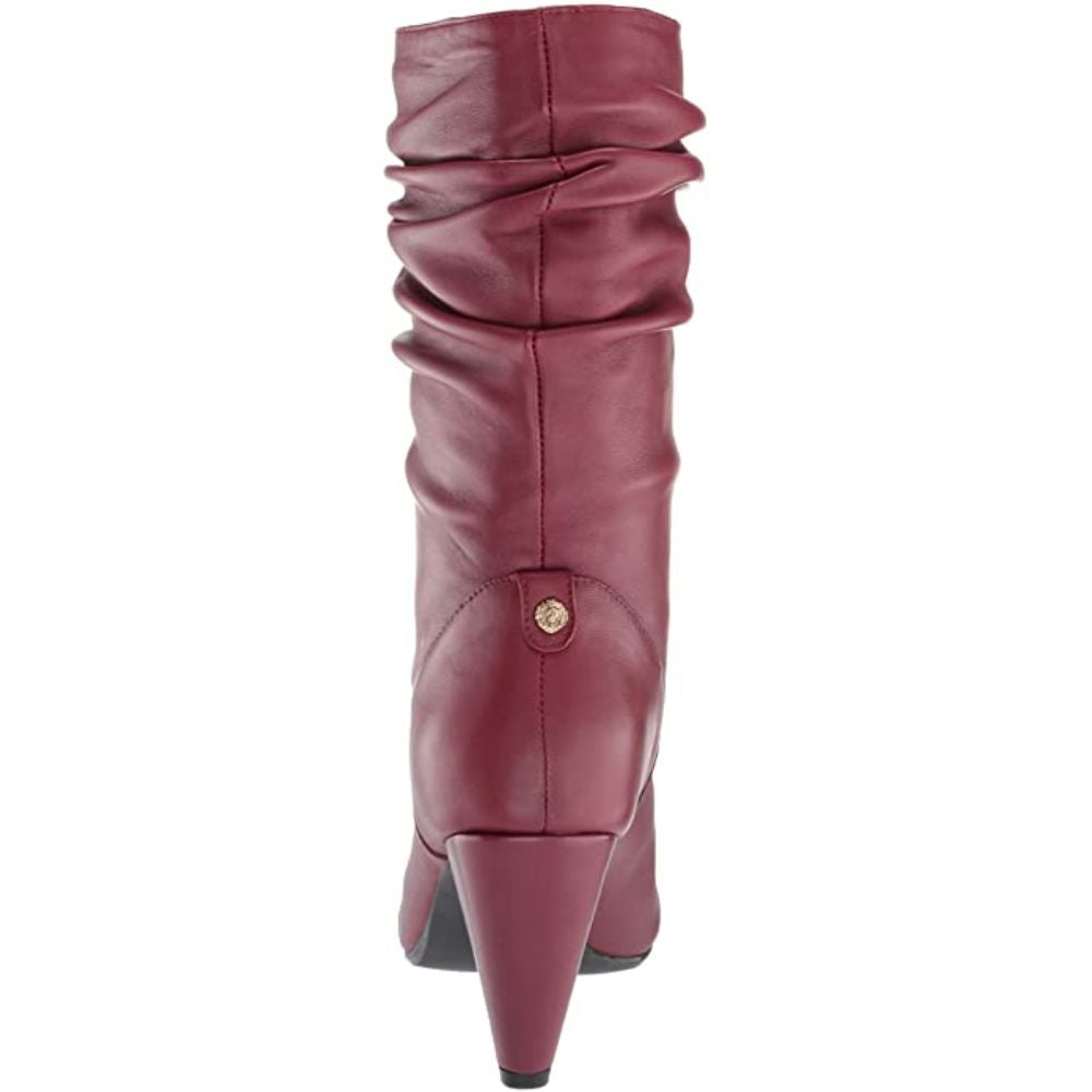 Yurika Wine Leather Anne Klein Boots