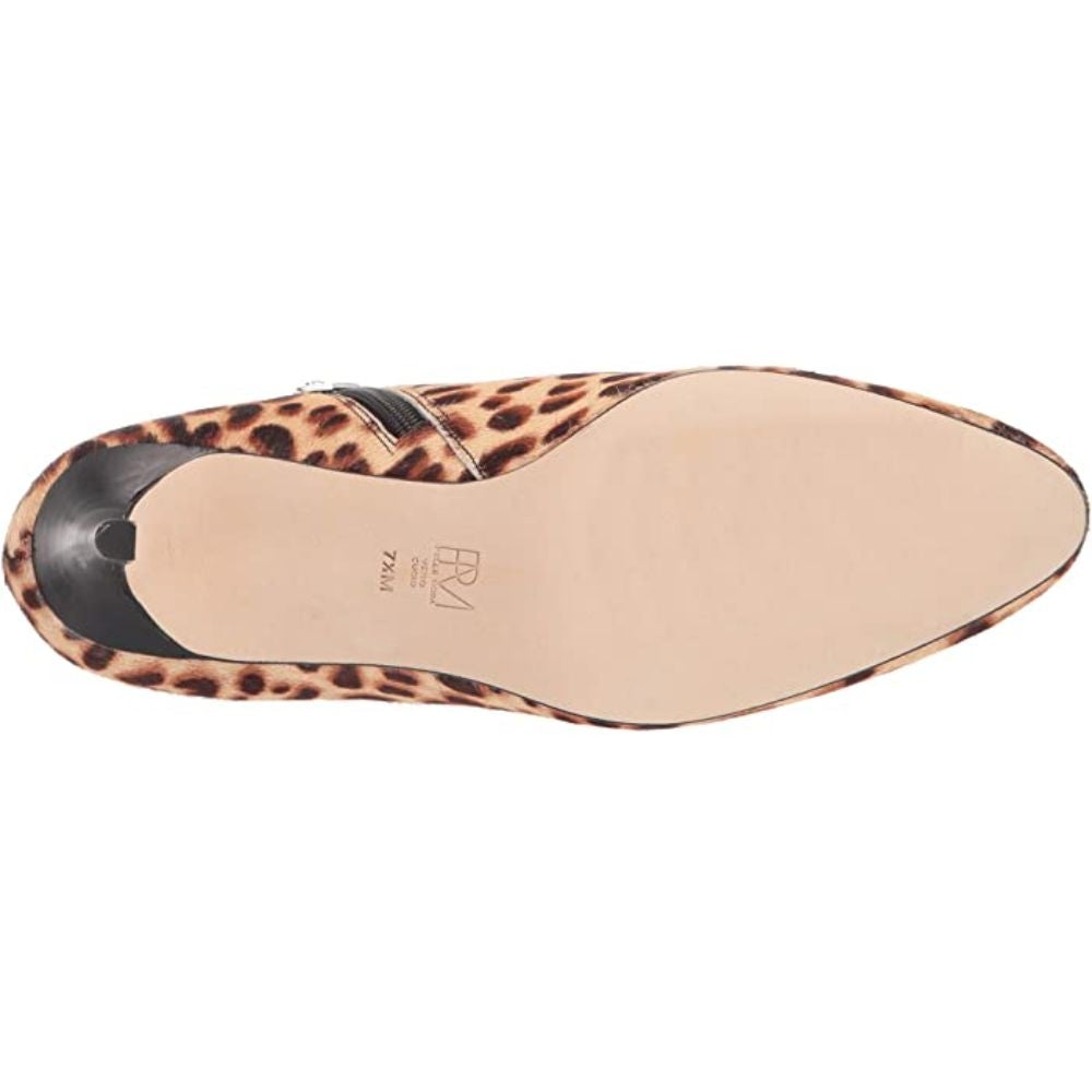 Yelm Leopard Haircalf Pelle Moda Ankle Boots