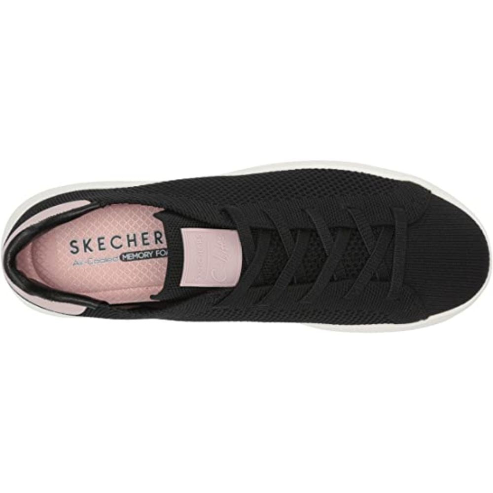 155303 C'Lites Bree'c Black Fabric Skechers Sneakers