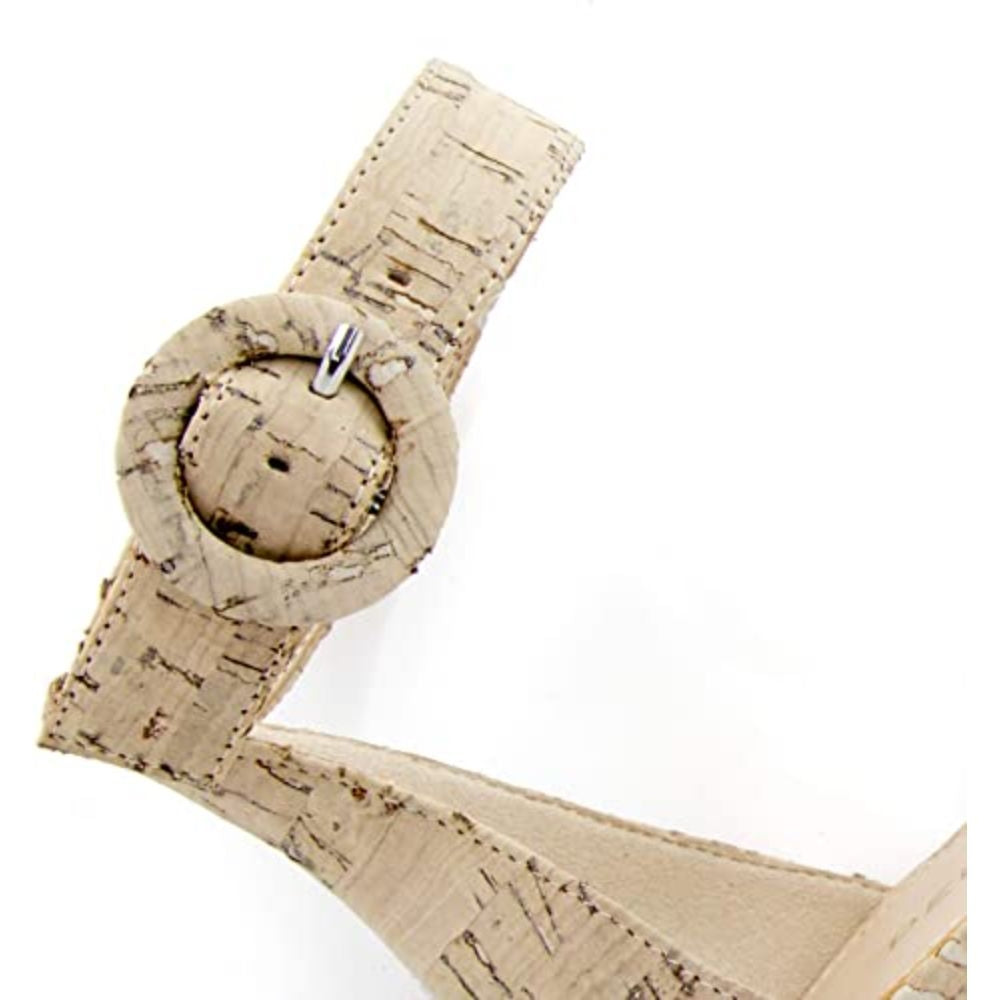 Kallie Washed Cork White Pelle Moda Sandals