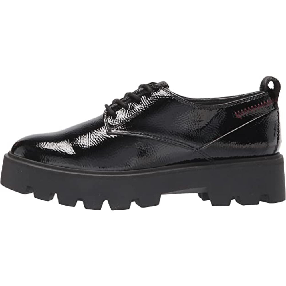 Balinlaced Black Patent Leather Franco Sarto Oxfords