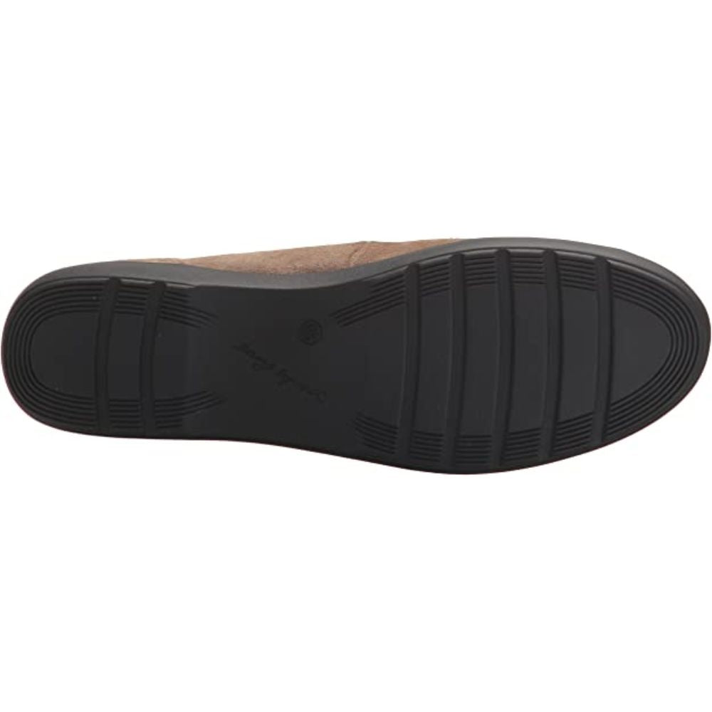 Karin Taupe Suede Easy Spirit Loafer Flats