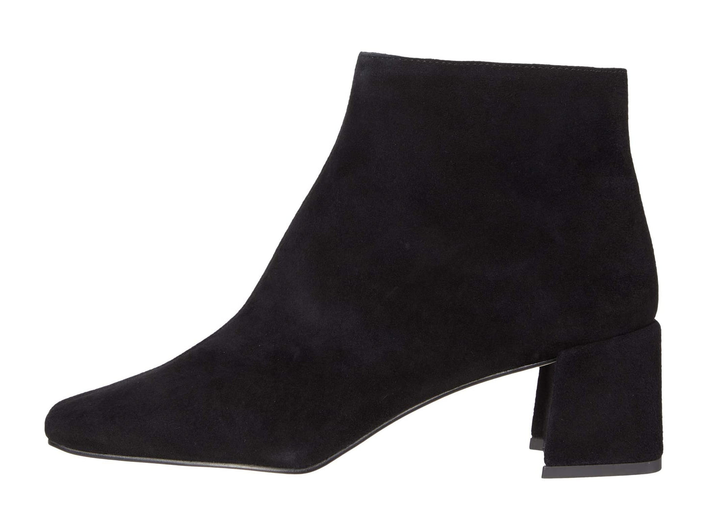 Aliya Black Suede Pelle Moda Ankle Boots