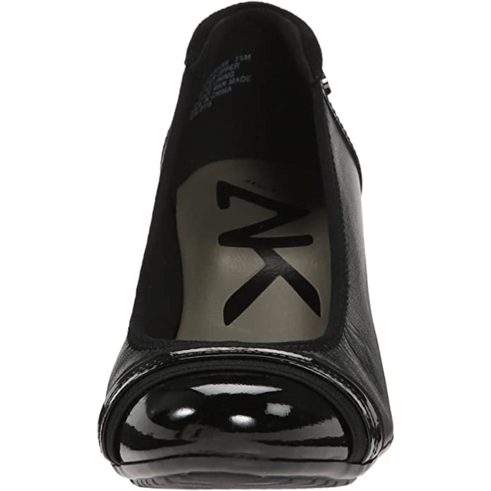 Guardian Black Multi Leather Anne Klein Pumps