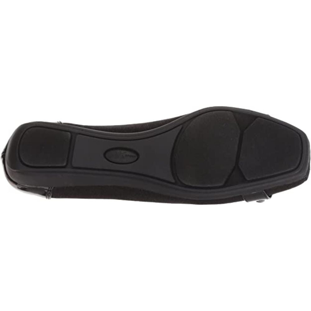 Umeko Black Multi Fabric Anne Klein Ballet Flats