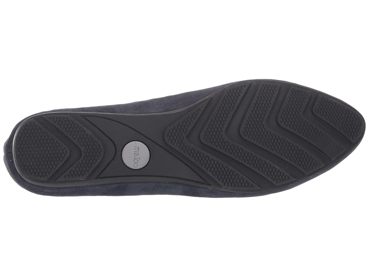 Anissa Sliver Navy Suede Me Too Wedge Loafers