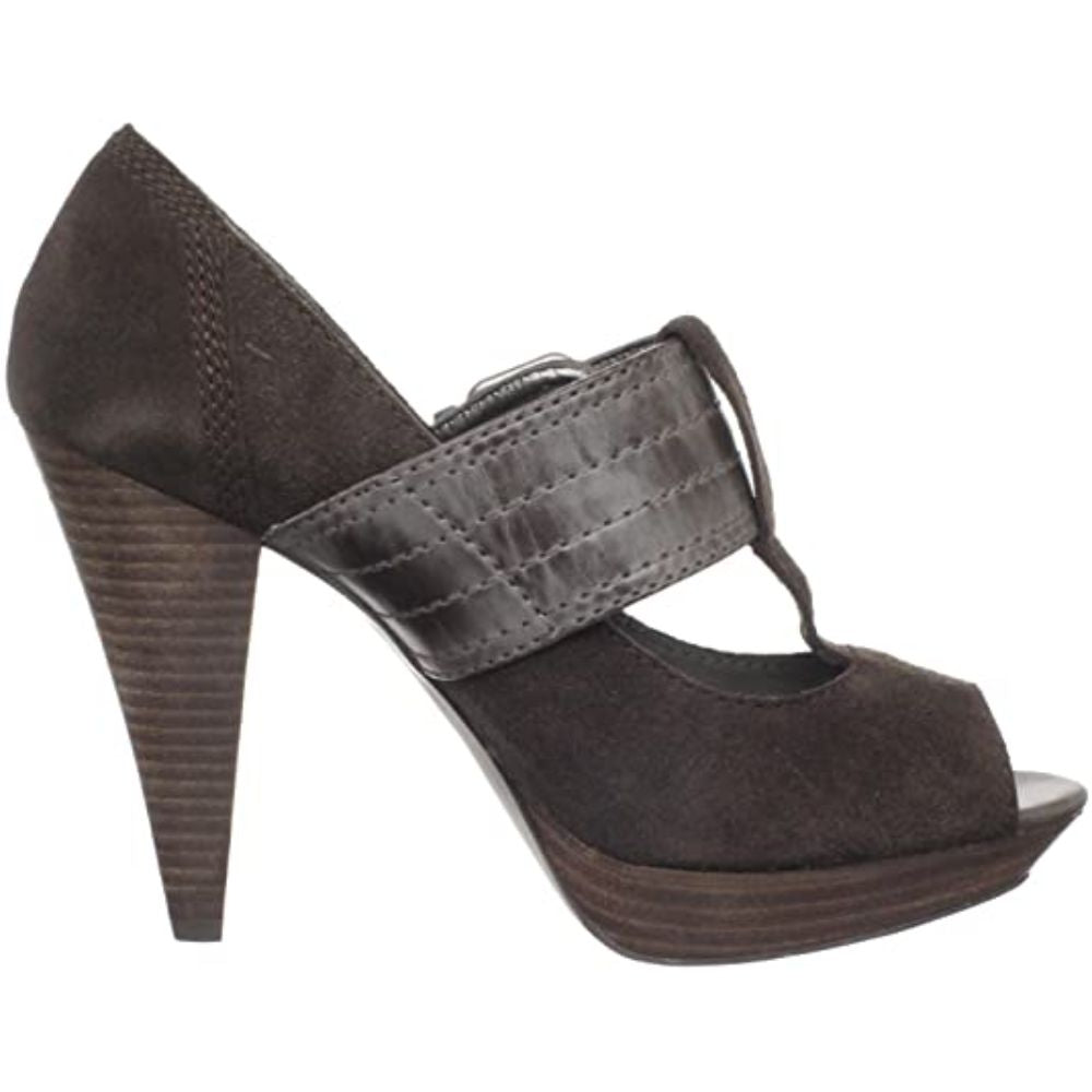 Pauline Dark Brown Suede Calvin Klein Jeans Pumps