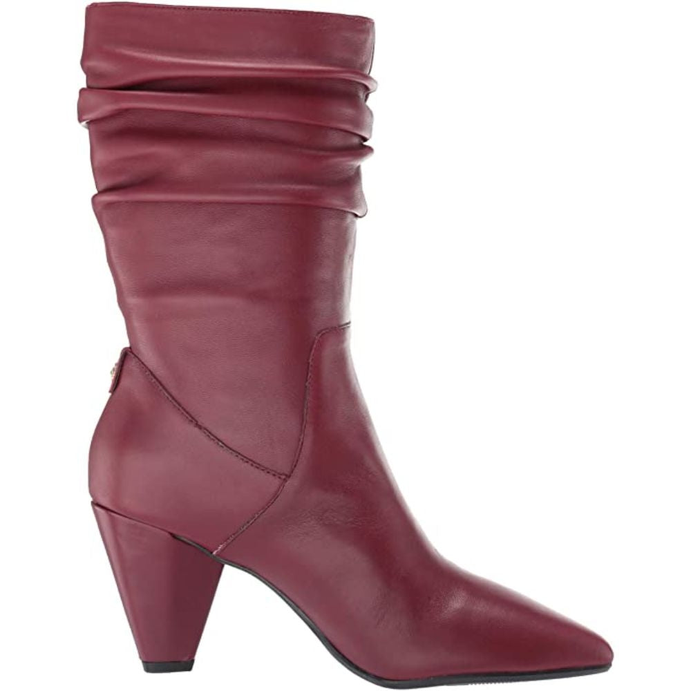 Yurika Wine Leather Anne Klein Boots