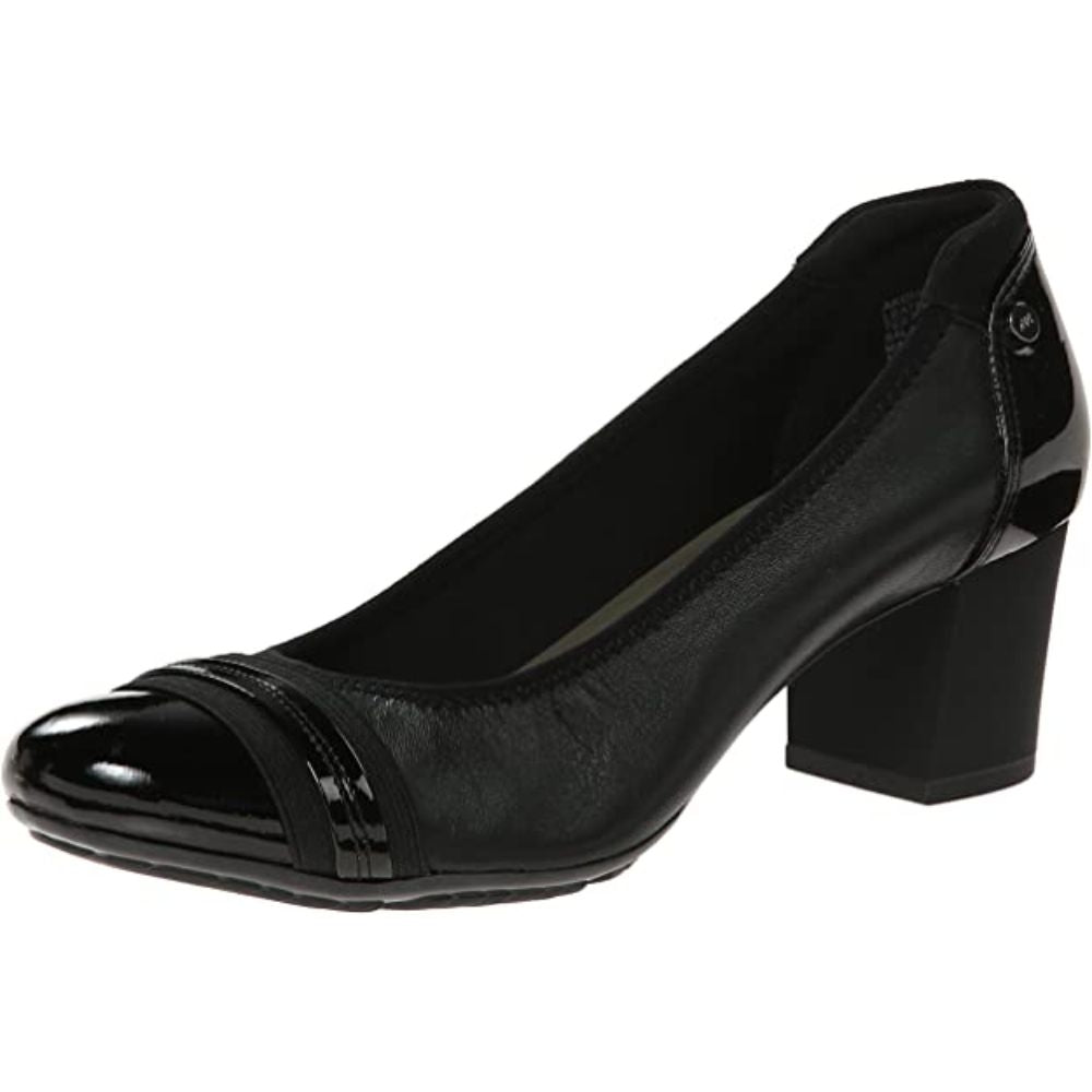 Guardian Black Multi Leather Anne Klein Pumps