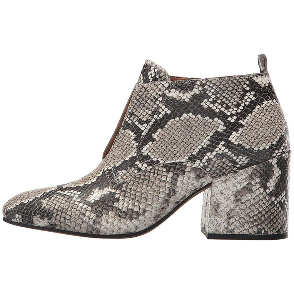 Alfie Natural Snake Leather Franco Sarto Ankle Boot