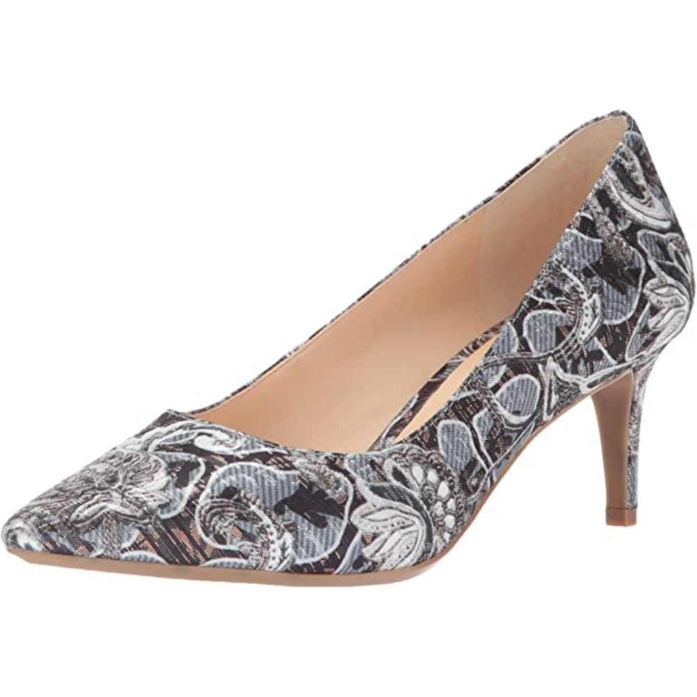 Soho9x9 Silver Multi Fabric Nine West Pumps