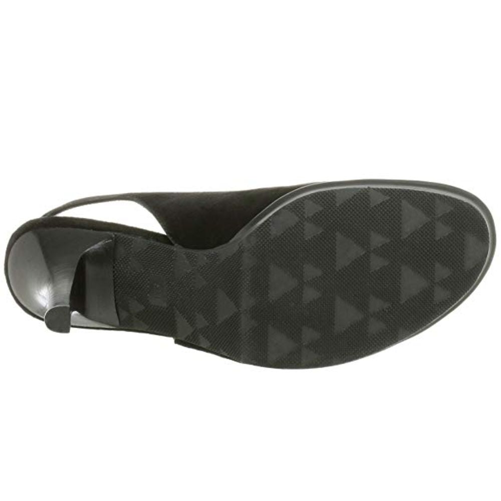 Nan Black Suede Dani Black Slingback Pumps