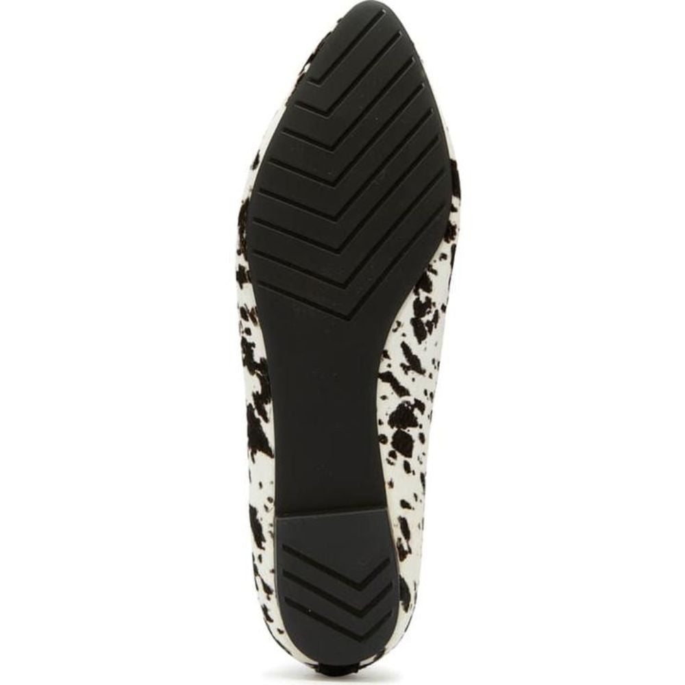 Audra White Black Haircalf Me Too Loafers