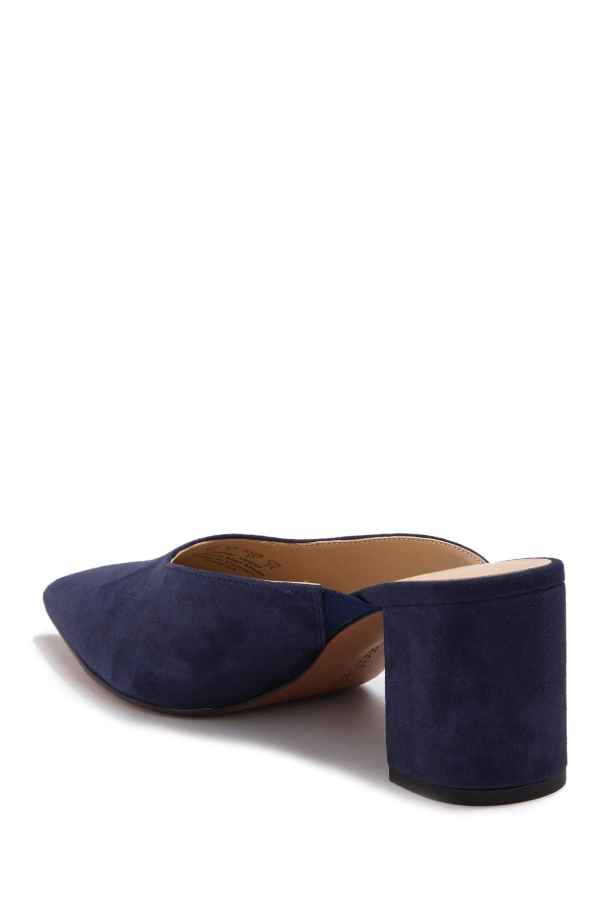 Tamera Midnight Blue Suede Franco Sarto Mule