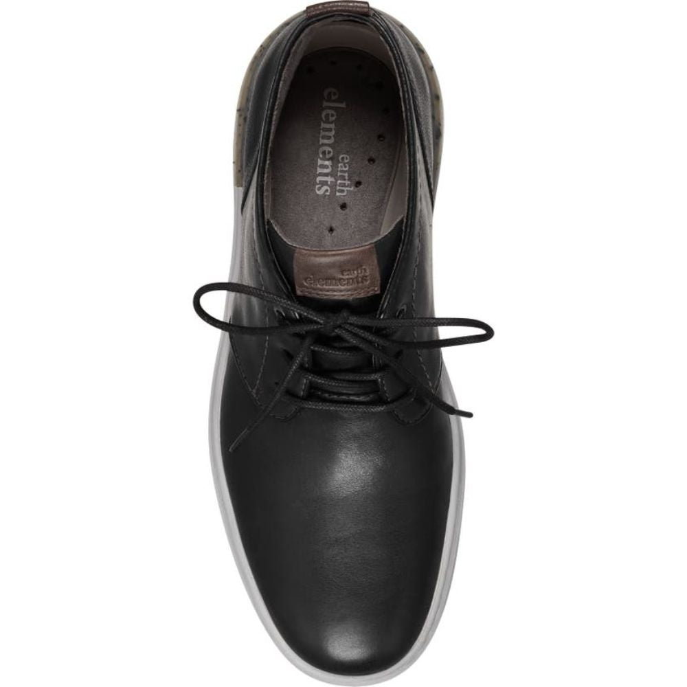 Abound Black Leather Mens Earth Elements Chukka Boot