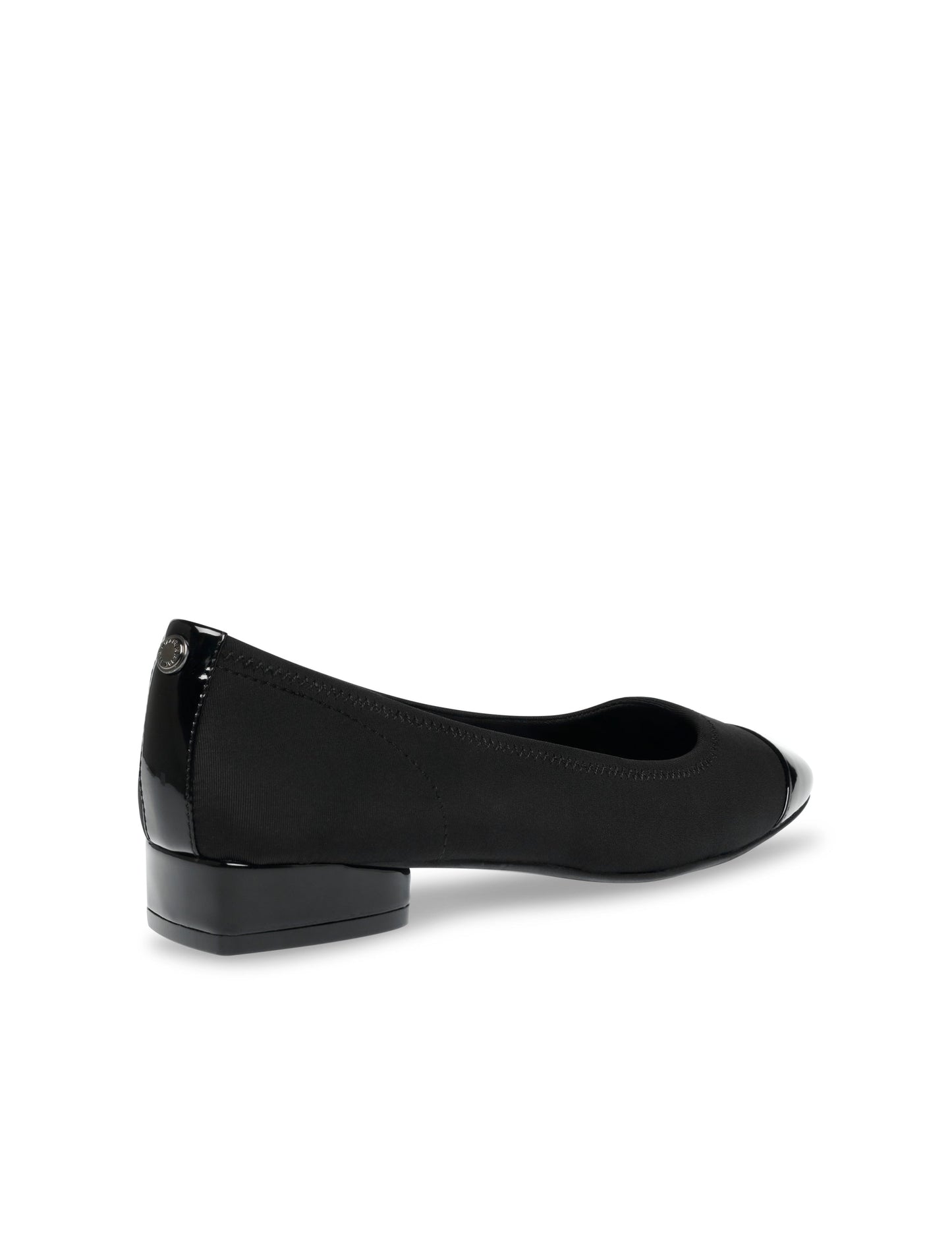 Carlie Black Fabric Anne Klein Ballet Flats