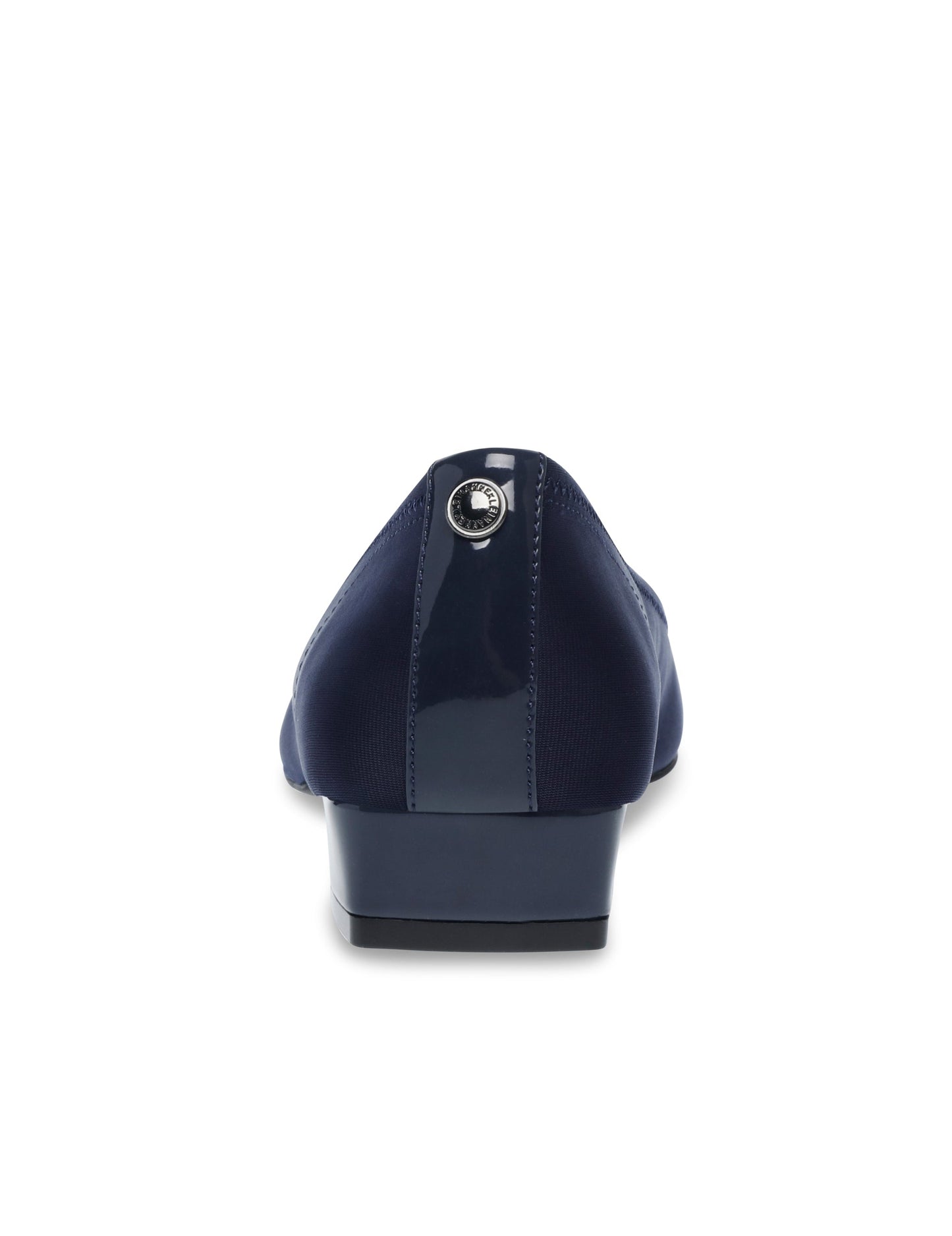 Carlie Navy Fabric Anne Klein Ballet Flats