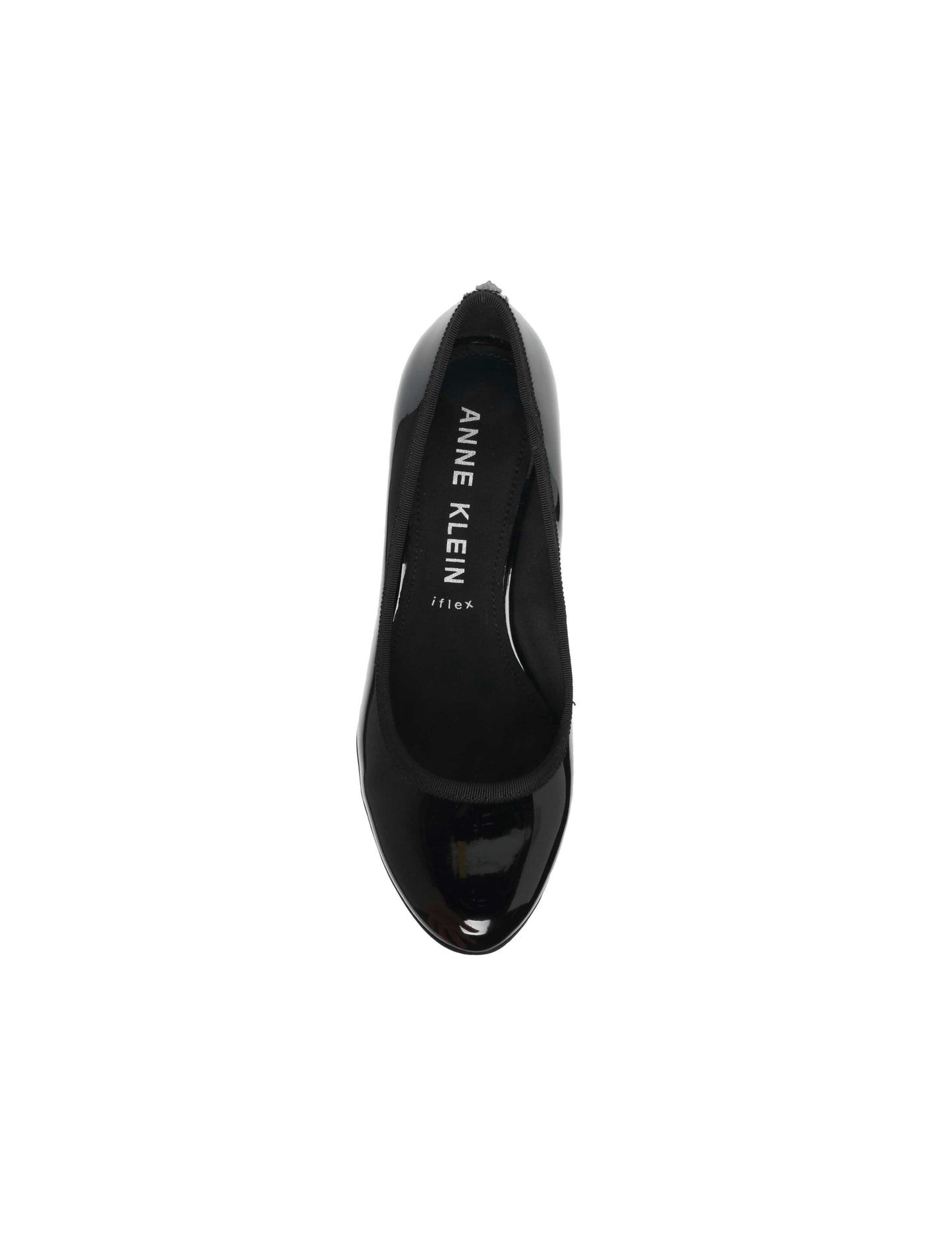 Castana Black Patent Leather Anne Klein Pumps