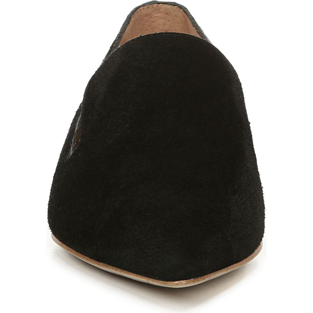 Topaz 9 Black Suede Franco Sarto Loafer Flats