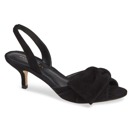 Lovi Black Suede Pelle Moda Sandals
