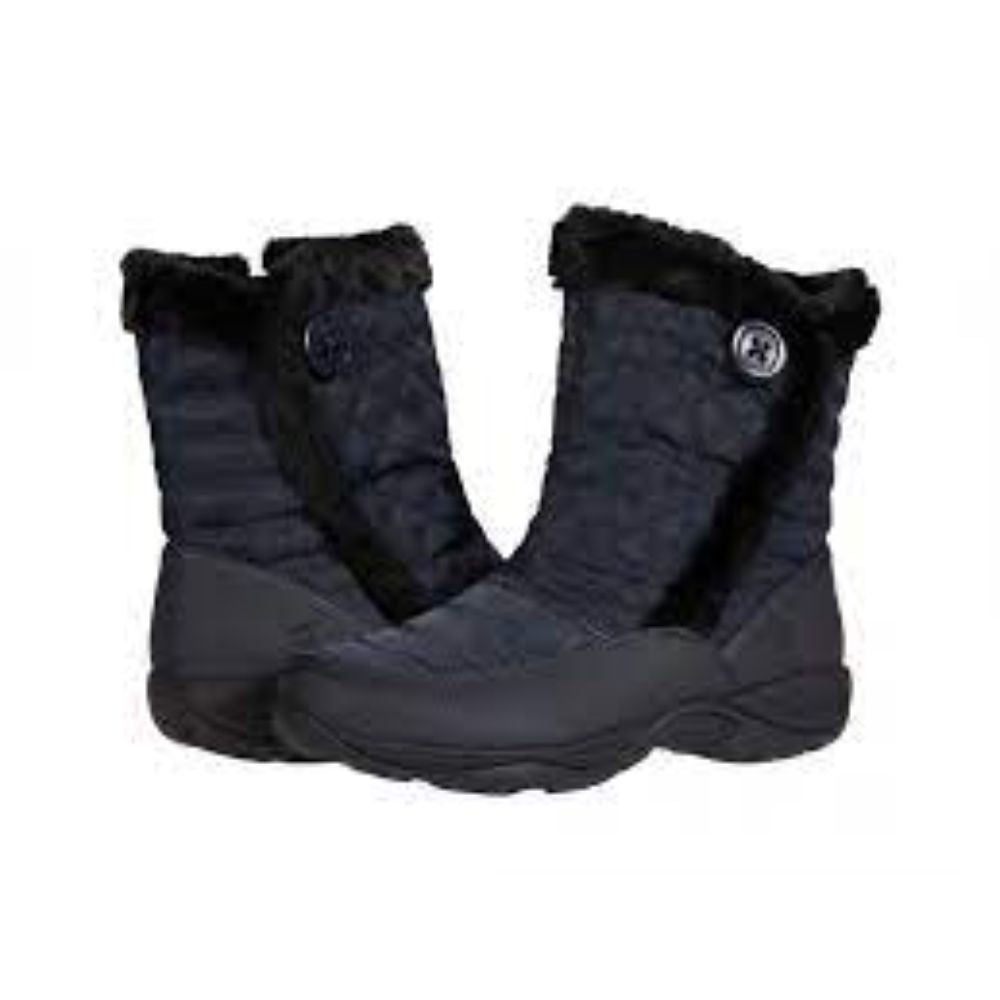 Exposure Dark Blue Fabric Easy Spirit Weather Boots