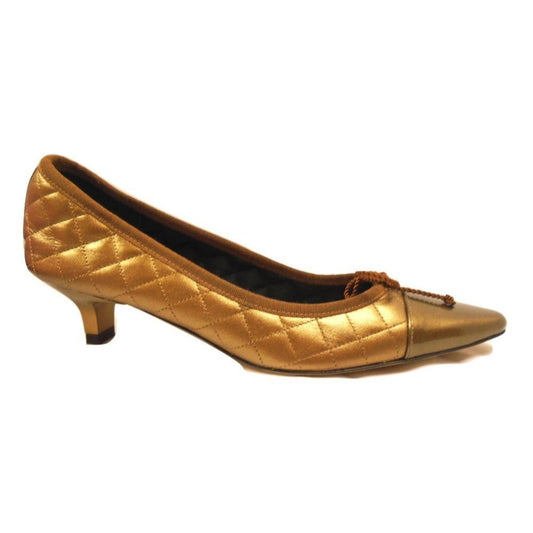 Regal Bronze Patent Paul Mayer Pumps