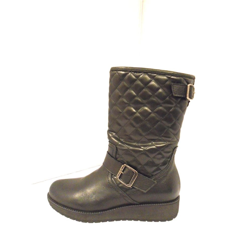 Genova Black Leather Toni Pons Boots