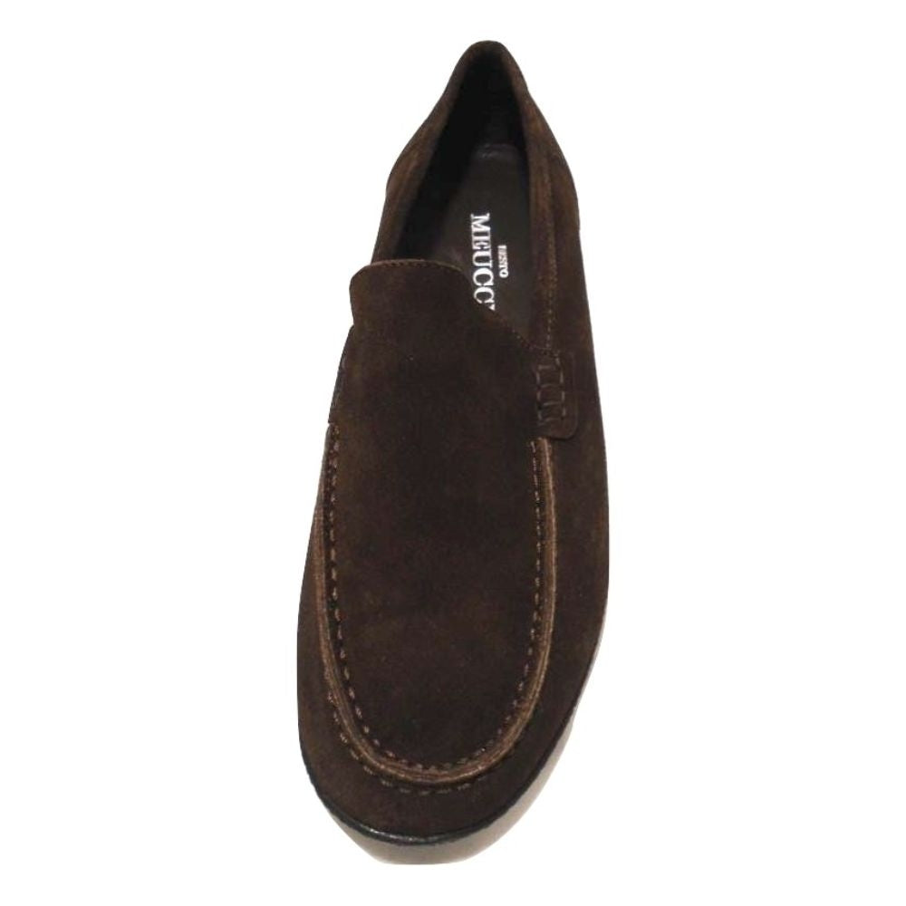 Fantel Brown Suede Sesto Meucci Loafer