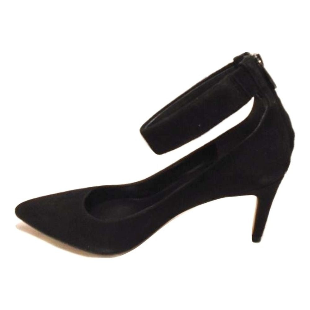 Sanne Black Suede Sigerson Morrison Pumps