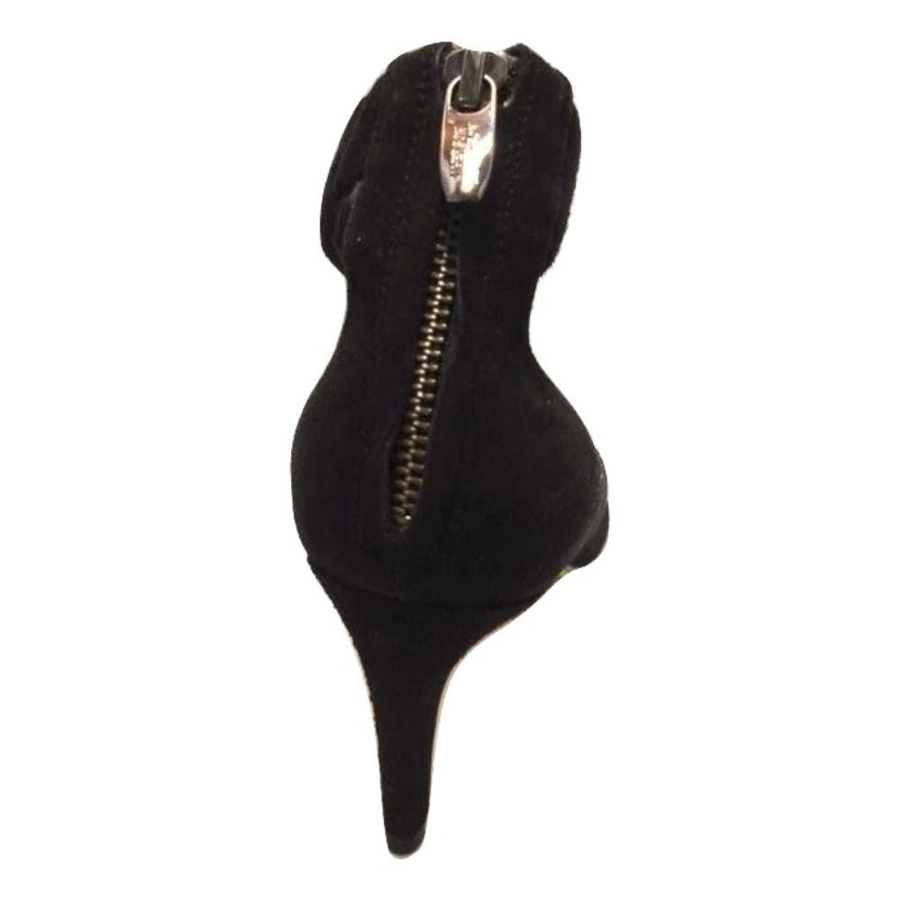 Sanne Black Suede Sigerson Morrison Pumps