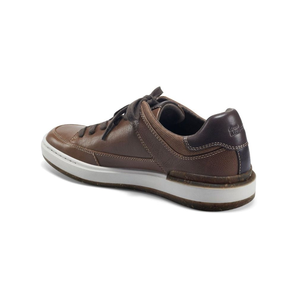 Acumen Cognac Leather Mens Earth Elements Sneakers