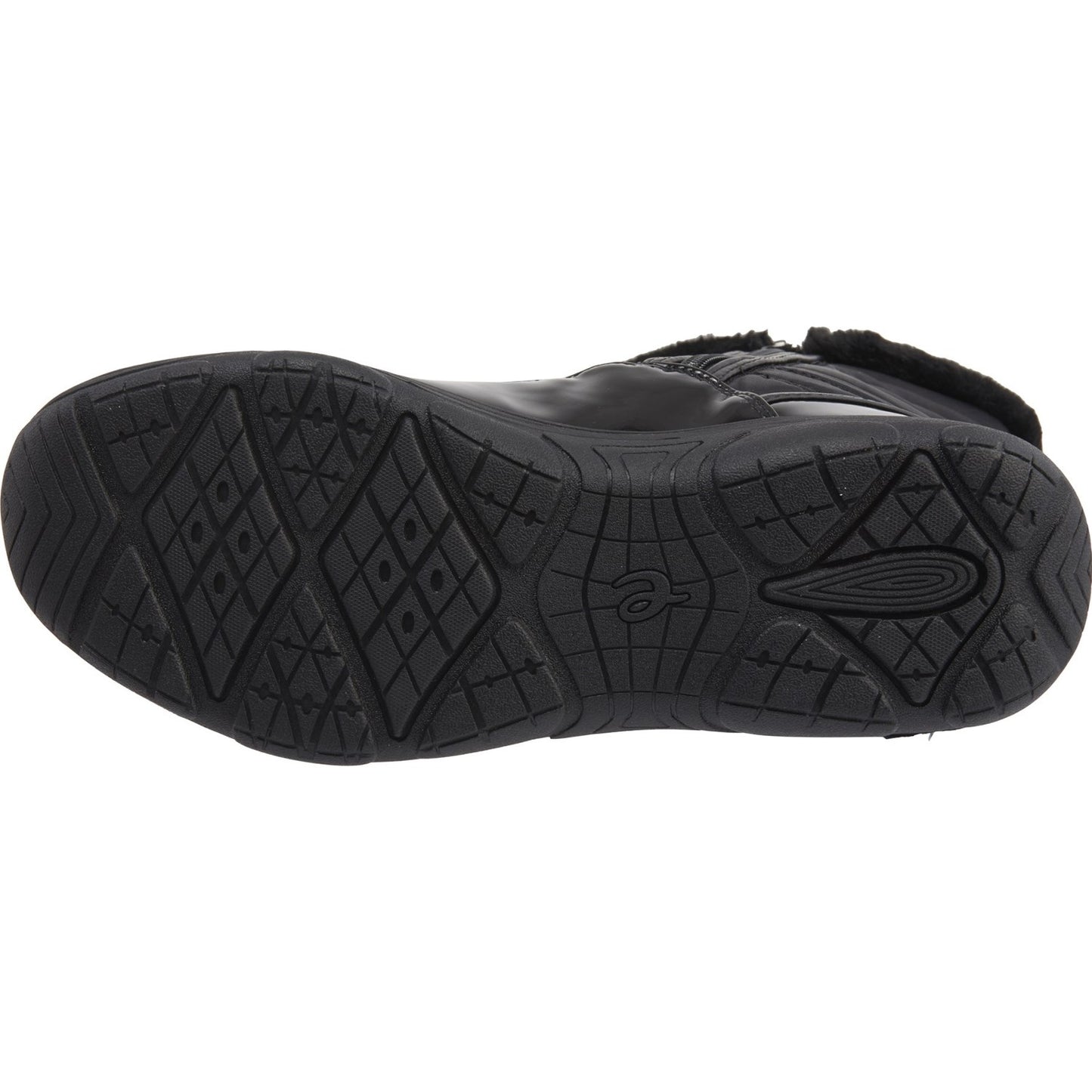 Vixon2 Black Fabric Easy Spirit Mid Winter Boots