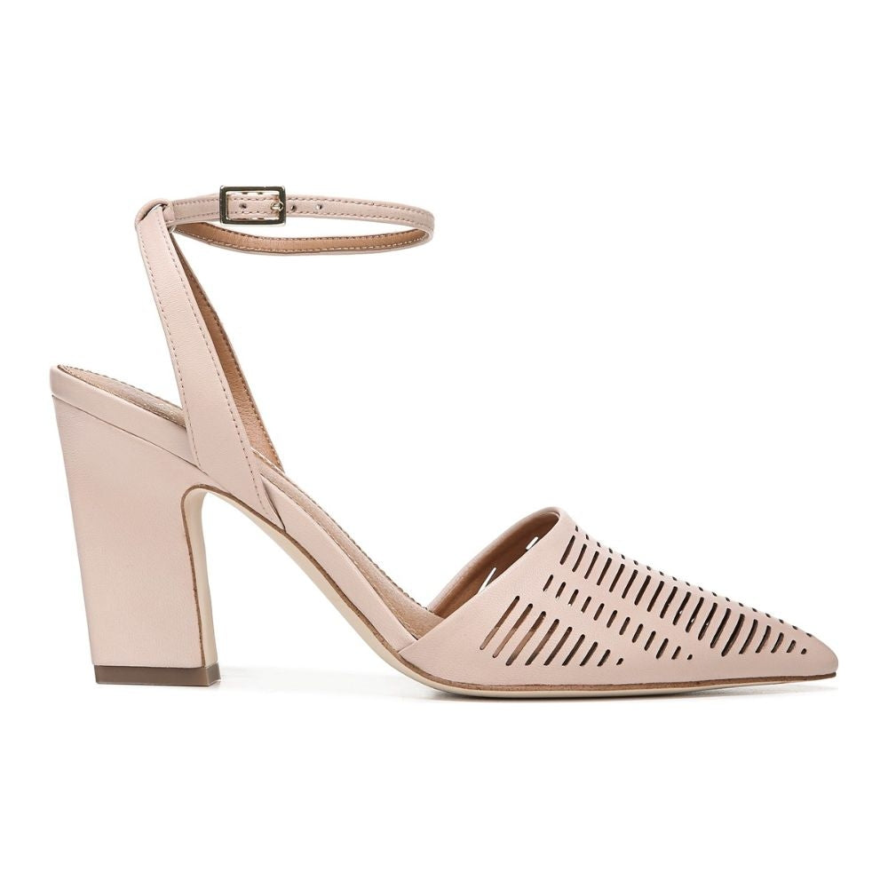 Starla Blush Leather Franco Sarto Pumps