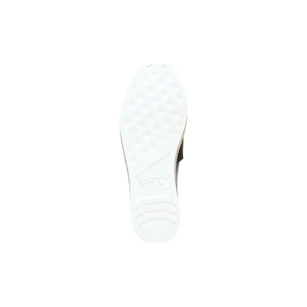 Derek Black Leather Franco Sarto Slip on Flats