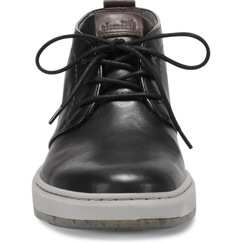 Abound Black Leather Mens Earth Elements Chukka Boot