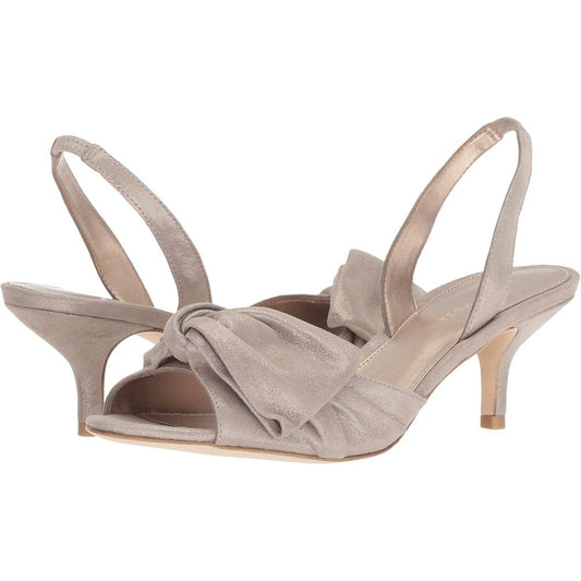 Lovi Dark Taupe Shimmer Suede Pelle Moda Sandals