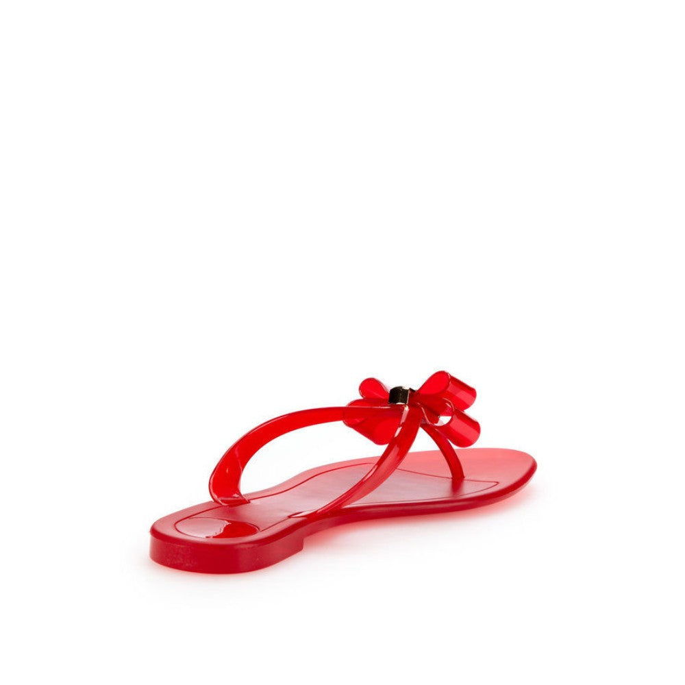 Baraka Red jelly VC Signature Jelly Flip-Flop