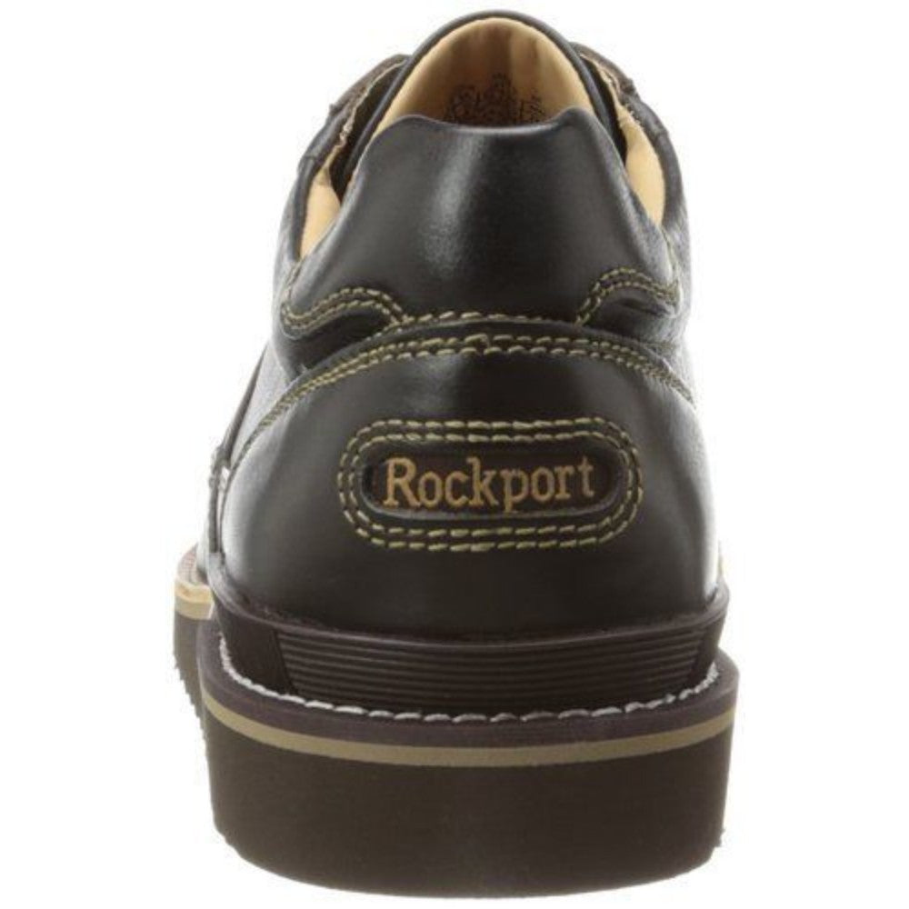 Rockport Men's Eastern Empire Mudguard Oxford Dark Chocolate