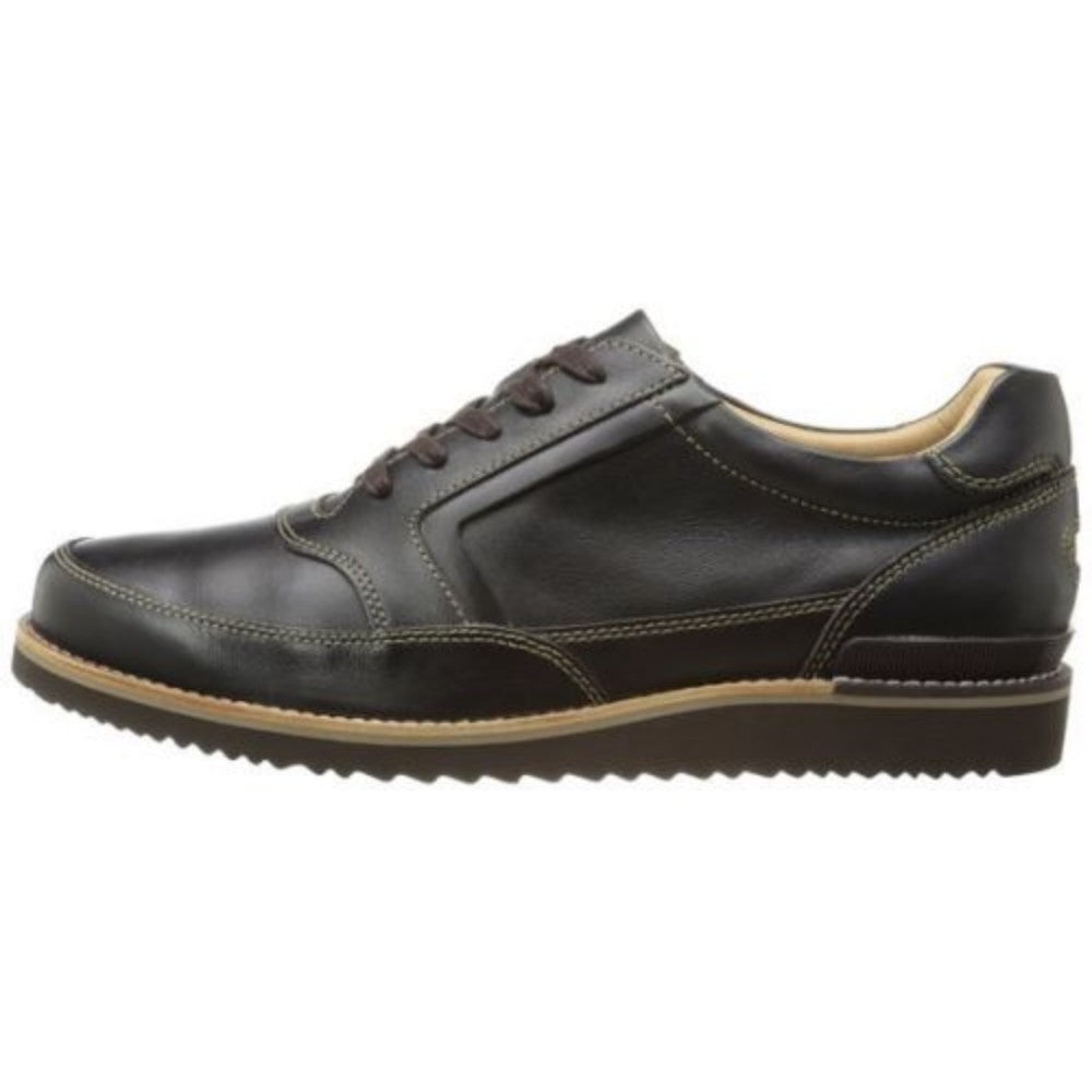 Rockport Men's Eastern Empire Mudguard Oxford Dark Chocolate