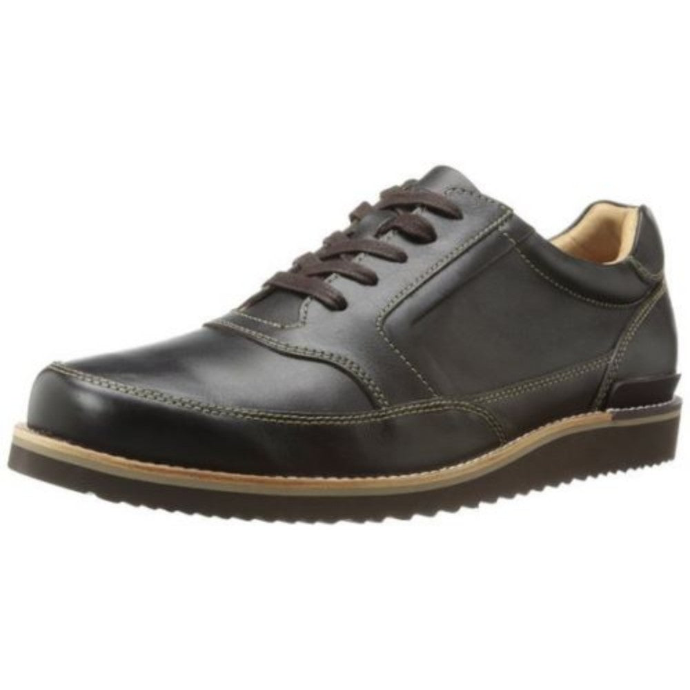 Rockport Men's Eastern Empire Mudguard Oxford Dark Chocolate