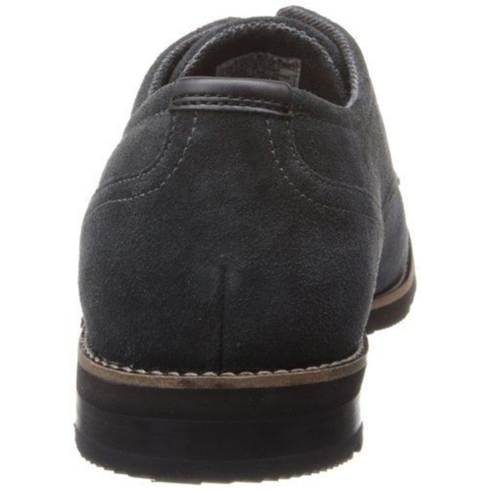 Rockport Men's Ledge Hill 2 Plaintoe Oxford Grey Suede