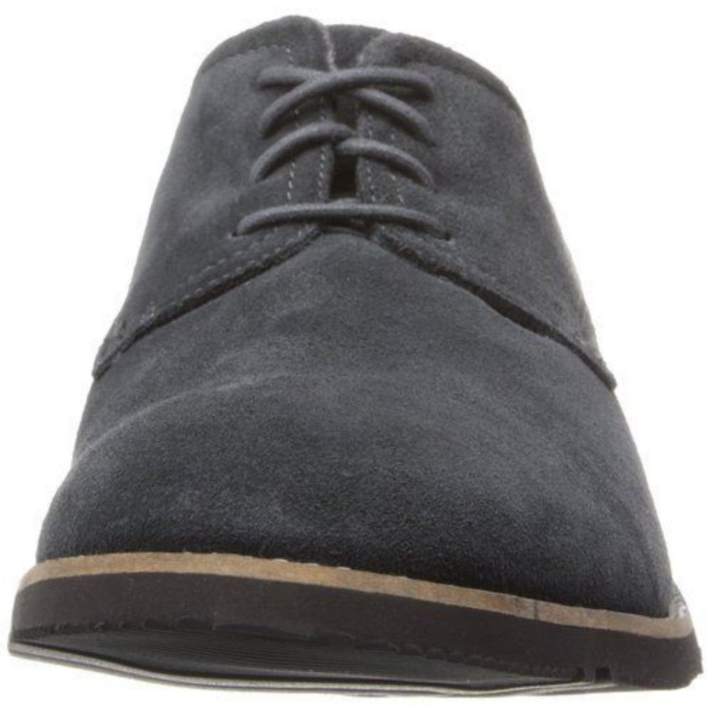 Rockport Men's Ledge Hill 2 Plaintoe Oxford Grey Suede
