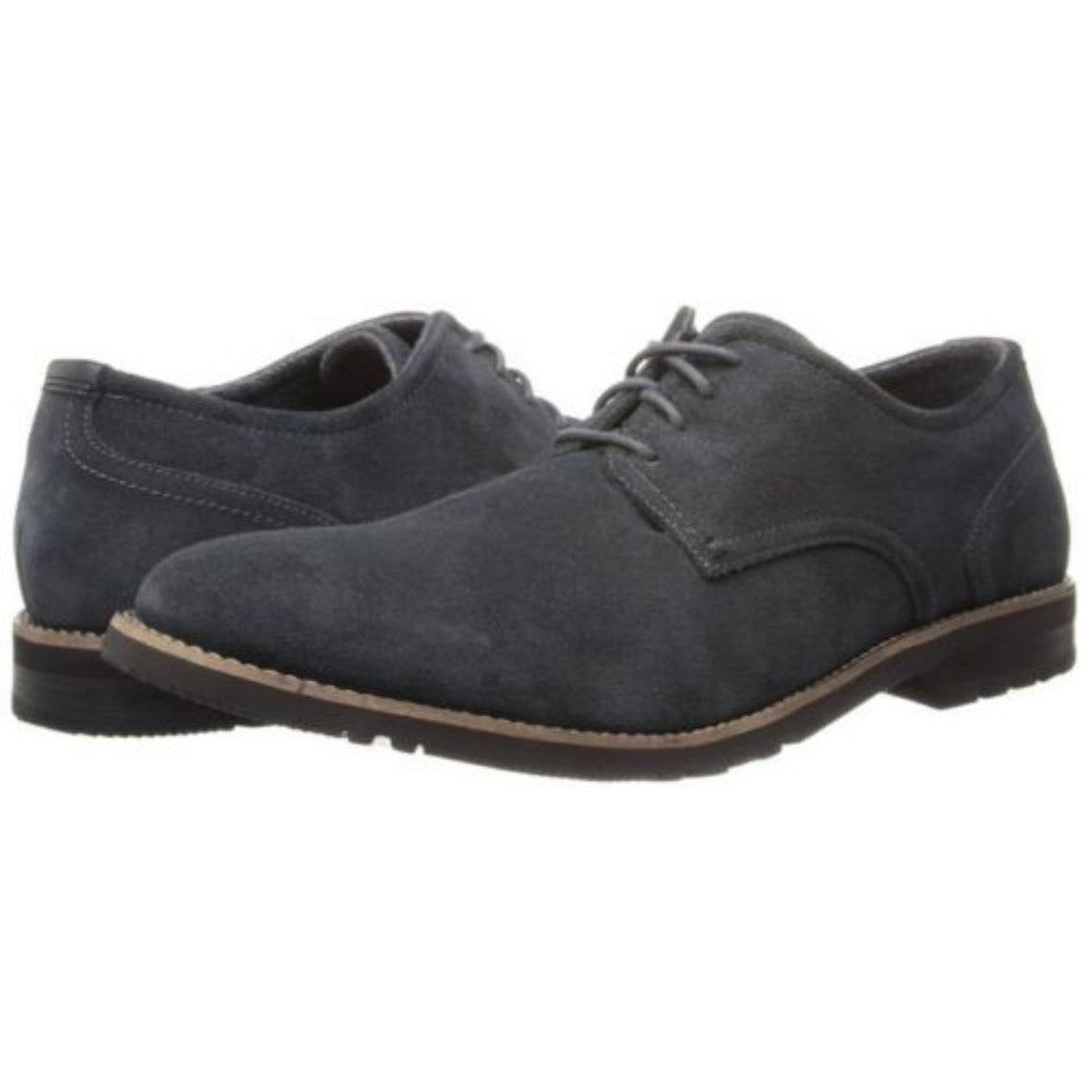 Rockport Men's Ledge Hill 2 Plaintoe Oxford Grey Suede
