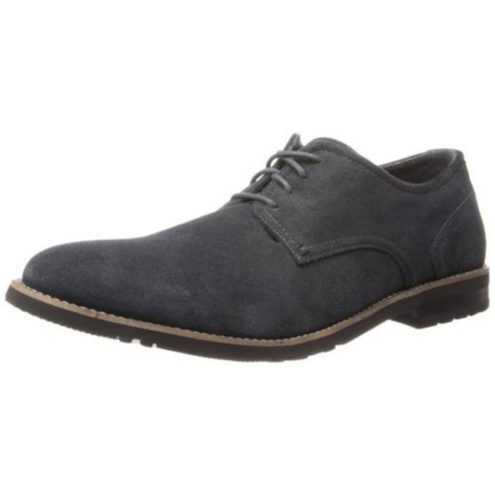 Rockport Men's Ledge Hill 2 Plaintoe Oxford Grey Suede