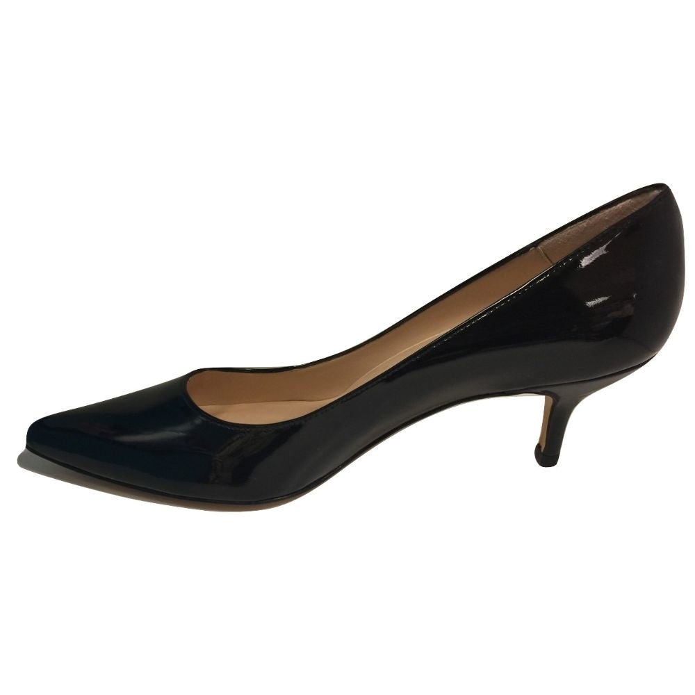 Grace Pewter Patent Jon Josef Pumps