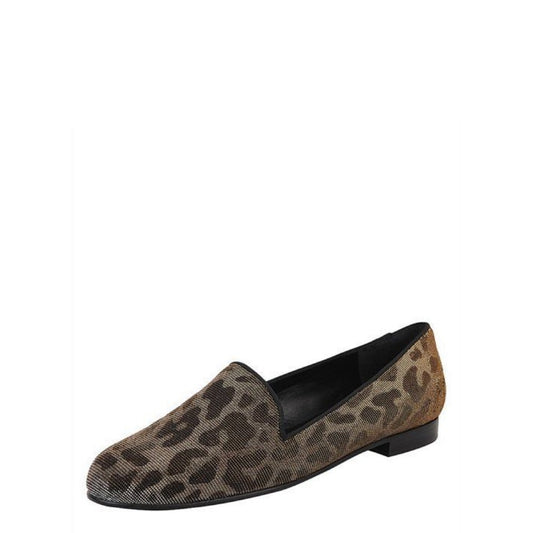 Gatsby Hologram Bronze/Silver Jon Josef Loafer Flat