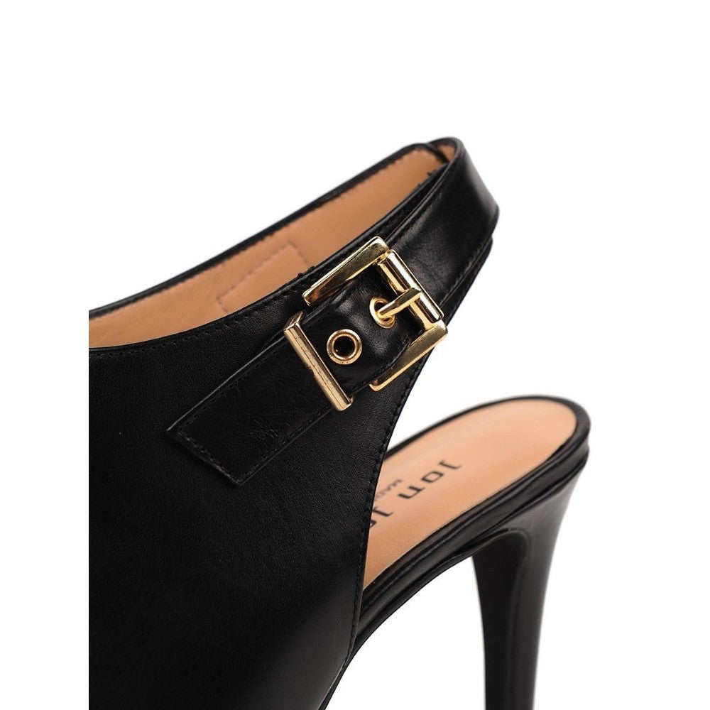 Chase black Calf Jon Josef Slingback Ankle Pump